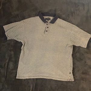 Adolfo polo geometric pattern men’s size xl